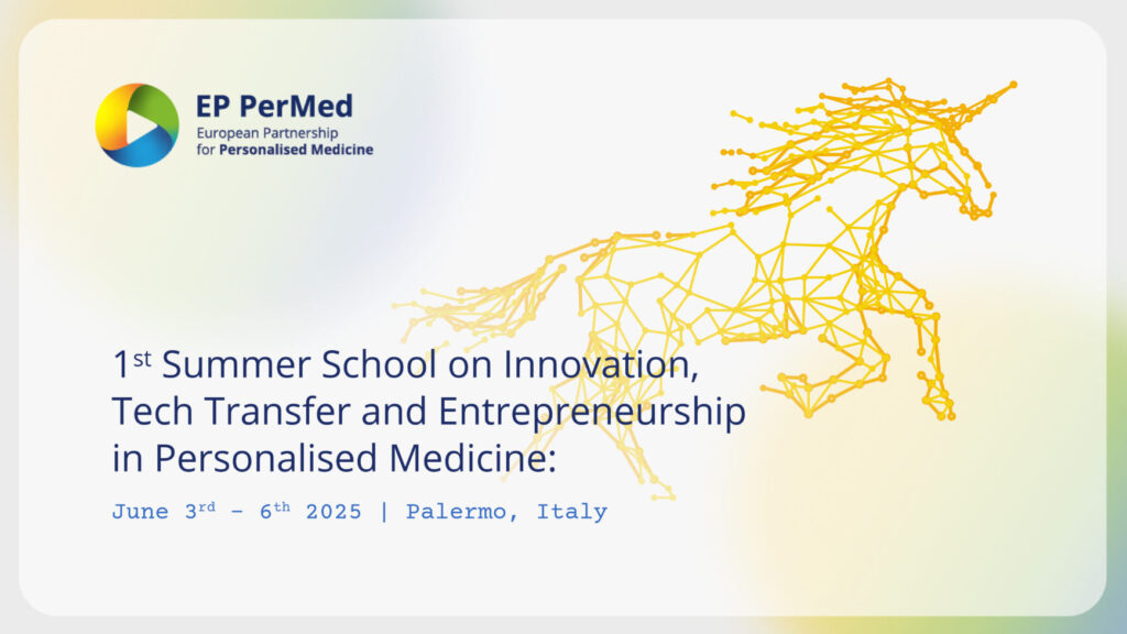 EP PerMed Summer School on Innovation, Technology Transfer and Entrepreneurship in Personalised Medicine from 03 to 06 June 2025 in Palermo,