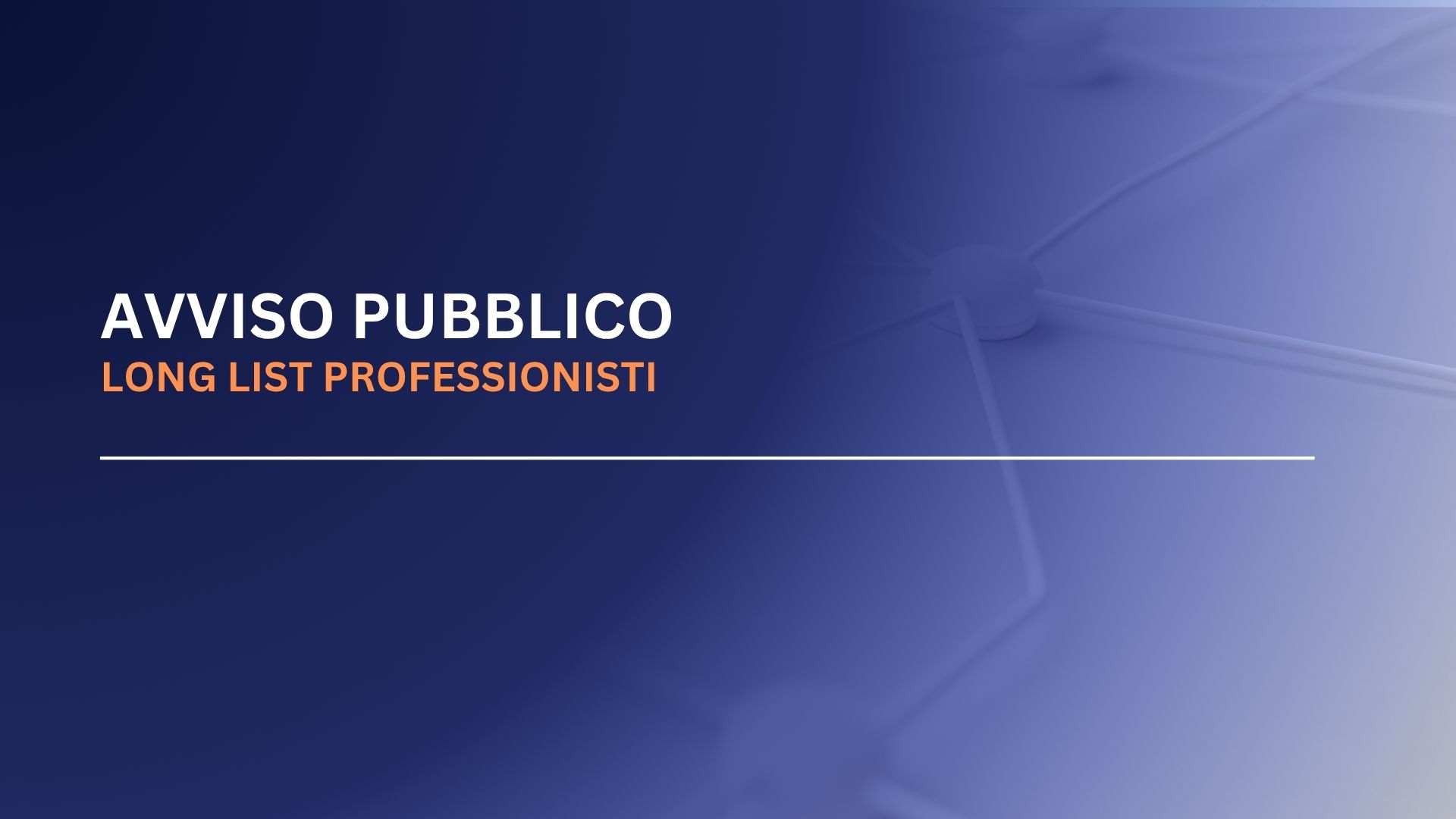 HEAL Italia – Public Notice of Professional Long List