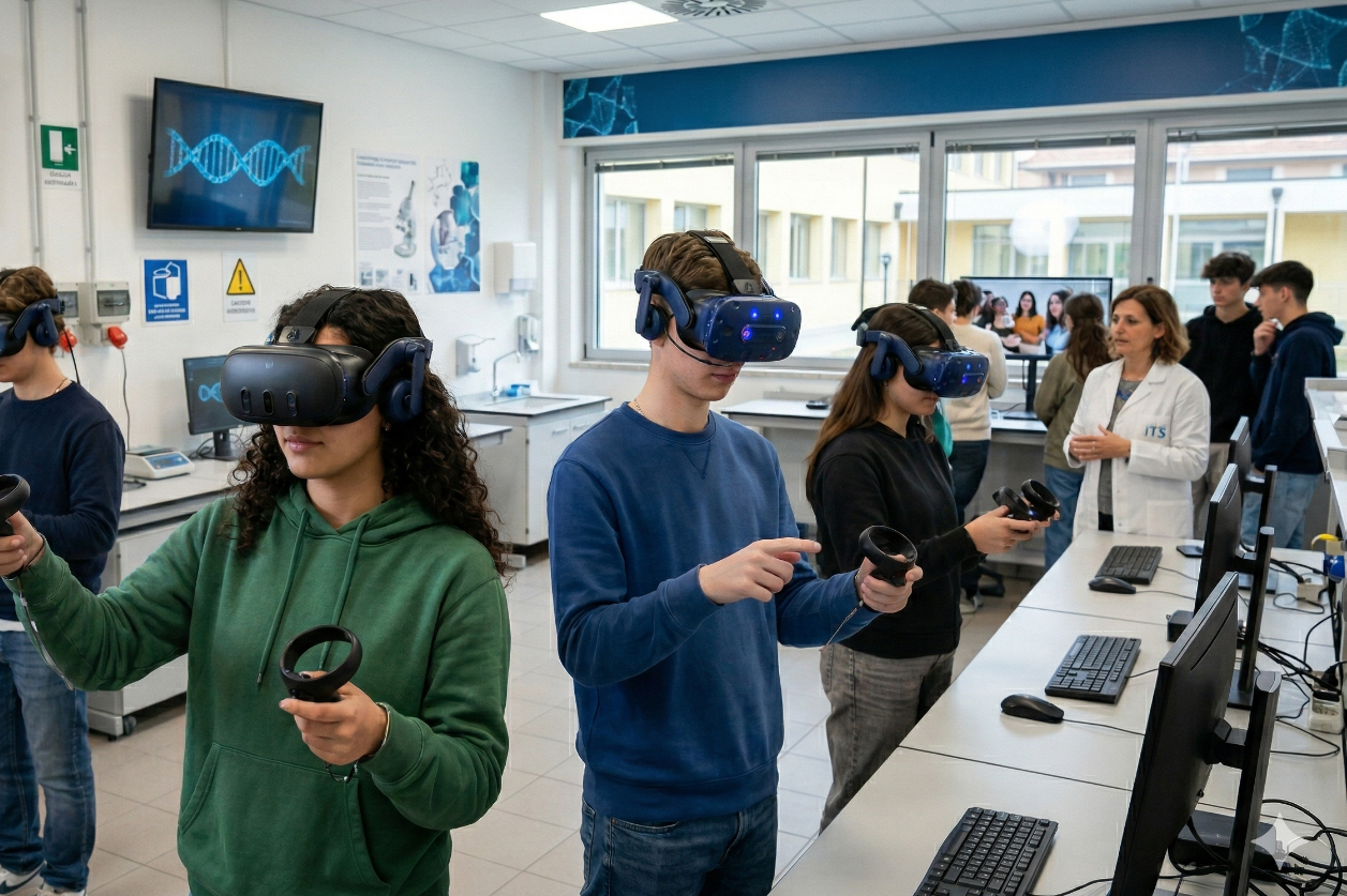 Open Science Lab: a Palermo la medicina di precisione entra in classe con la Realtà Virtuale